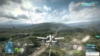 Battlefield 3 Beta: Jets + Guided Missile Gameplay (Air to Ground)