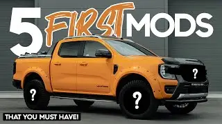 Первые 5 модификаций для вашего нового Ford Ranger нового поколения 2023+