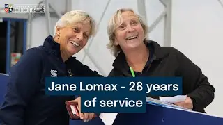 Jane Lomax - 28 years of service | University of Chichester