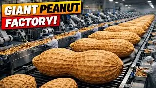 Inside a Modern Peanut Processing Plant From Raw Peanuts to Roasted Snack Packs Full Process