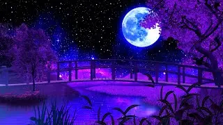 Peaceful Night 💜 Deep Sleep Music 528Hz 🎵 Relaxing Sleep Therapy Music