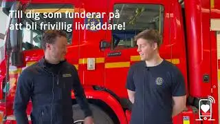 En hälsning från Solna brandstation i april 2022