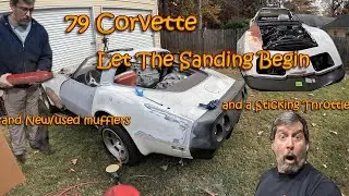 79 Corvette. Начало кузовных работ и многое другое