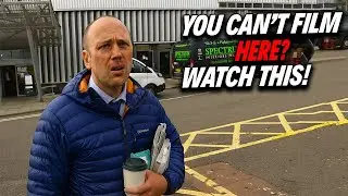 UK Police & Security Panic When Auditor Quotes the Law &mdash; Officer Accuses Him of &ldquo;Antagonising&rdquo;