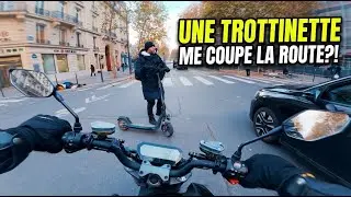 UNE TROTTINETTE ME COUPE LA ROUTE 🤯 - MOTOVLOG 2 🎅
