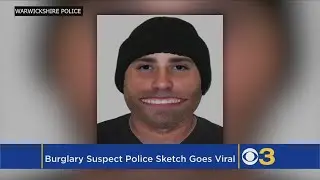 Bizarre Police Sketch Of Burglary Suspect In England Goes Viral
