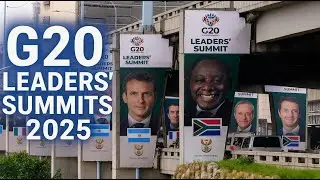 LIVE: World leaders at G20 summit venue in Johannesburg, South Africa | India | UK | France | Italy