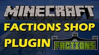 Buy and sell items in a GUI in Minecraft with Factions Shop Plugin
