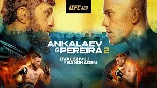 UFC 320 LIVESTREAM ANKALAEV VS PEREIRA 2 FULL FIGHT NIGHT COMPANION & PLAY BY PLAY