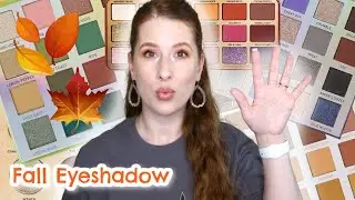 BEST FALL EYESHADOW PALETTES // TOP 5 FOR 2021