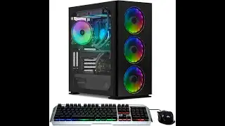 High-performance gaming computer 2024!!Best gaming PC under $1000!!Gaming PC for streaming!!