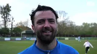 Binfield FC | Liam Gavin reacts to Letherhead Draw