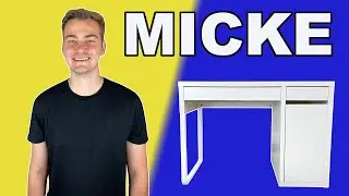 How to DISASSEMBLE MICKE Desk IKEA Tutorial