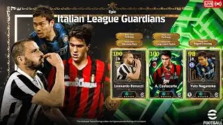 eFootball&trade; 2026: Epic Italian League Guardians Pack Review
