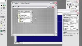 Visual Basic ile Dİrectory Listbox Nesnesi