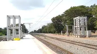 BALLARI CANT HALT STATION UPDATE | FOOT OVER BRIDGE CONSTRUCTION AND PLATFORM EXTENSION WORKS