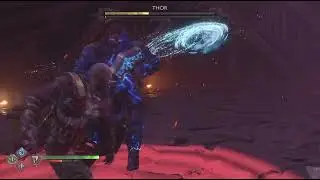 Thor vs Kratos Boss fight thor death  #ragnarok #godofwar #thor #ps5 #gaming #kids #cartoon 