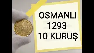 Osmanlı Parası Sultan Abdülhamid 1293 10 Kuruş
