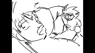 Takamura vs Hawk (fan animation)