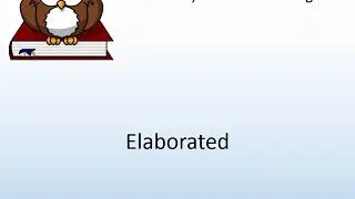 How to say Elaborated in English? - Pronunciation Owl