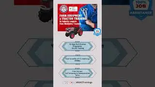 Certificate course on Farm Equipment and Tractor Technician Training.