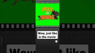 Giant Octopus Vs Kong - Green Screen