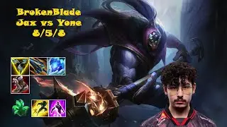 🔥 BrokenBlade Jax Top | EUW Challenger Solo Queue | Patch 15.7 | League of Legends 🔥