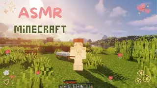 🌿 Minecraft ASMR, construyamos una casita 🏚️ |Sonidos de teclado y narración 💤
