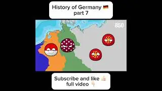 Countryballs - History of Germany  #history #polandball #countryballs #europe #germany #ww2 #ww1