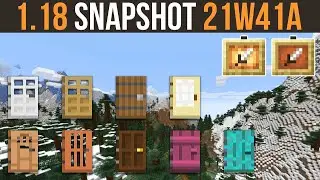Minecraft 1.18 Snapshot 21w41a New Cube Map & Texture Changes!