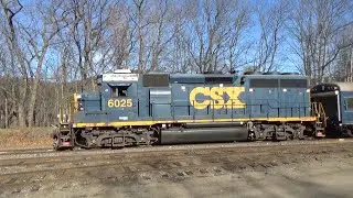CSX Eastern Massachusetts Locals + M426/M427 on the Former Pan Am - Late Oct. to Early Dec. 2022