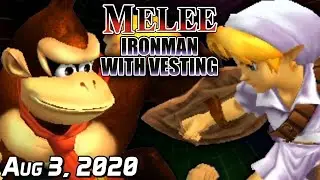 [SimpleFlips] Super Smash Bros. Melee Iron Man w/ Vest1ng [Aug 3, 2020]