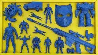 Membersihkan Avenger Super Hero Story, Spiderman, Captain America, Ultraman, Venom, Hulk, Batman.