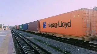 মালবাহী ট্রেন Container Freight train Towards Dhaka