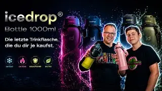 IceDrop Hydrohike Flasche im Test - Code colinunddennis f&uuml;r 10% Rabatt Edelstahlflasche
