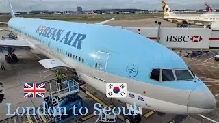 London to Seoul KE908 Boeing 777-300ER