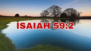 ISAIAH 59:2 #DAILYBIBLEVERSE #DAILYAUDIOBIBLE #GODFIRST #TEAMJESUS #DAILYVERSE