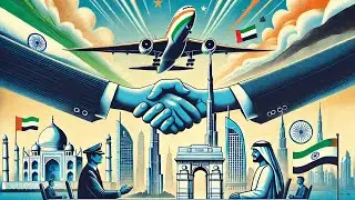 ✈️ India-UAE Air Corridor: Breaking Barriers for the Future of Aviation 🚀🌍- 467
