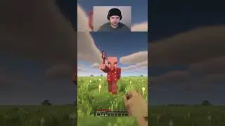 Killing an vindicator unarmed in minecraft day 82 #shorts #viralshorts