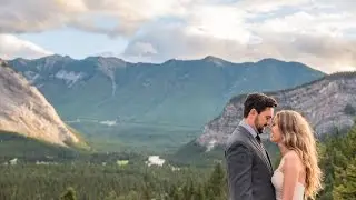 First time travel to Banff-Alberta to take wedding photos!