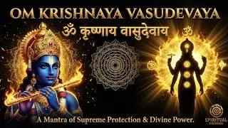 🌼 Krishna Mantra for Peace | Krishnaya Vasudevaya | Ancient Chant to Destroy Negativity 🙏#mahamantra