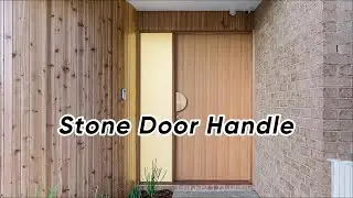 Stone Door Handle | GEORGIA