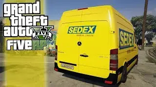GTA V: BRASIL ROLEPLAY - Trabalhando nos correios Mandou Chegou - RP VIDA REAL #04