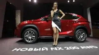 MOSCOW MOTOR SHOW MMAC   SEXY AUTO PRESENTED NASTY GIRL