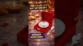 Premium German Silver Gift on Budget&rdquo; #weddingreturngift #budgetgifts