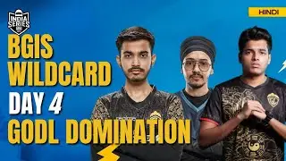 Godlike Domination In BGIS WILDCARD DAY 4 ERANGEL MATCH