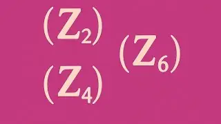 #6 , group theory, examples of some finite groups
