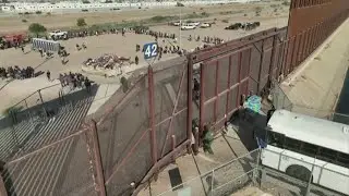Major drop in number of migrants crossing the U.S. Border after end of 'Title 42'