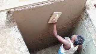 indian style plastering work | sump plastering | Sree Hari Constructions