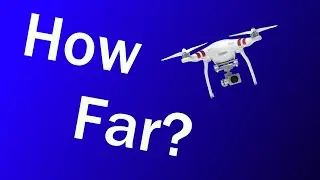 DJI Phantom 3 Standard residential area exciting distance test!